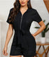 Lapel zip jumpsuit - ROUTINE FASHION